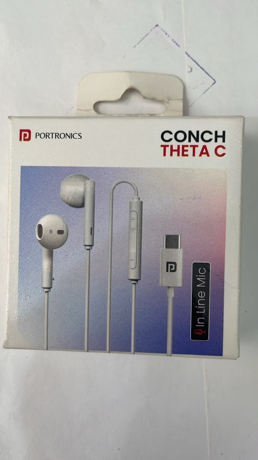 Portronics Conch Theta C In-Ear Type-C Wired Earphones
