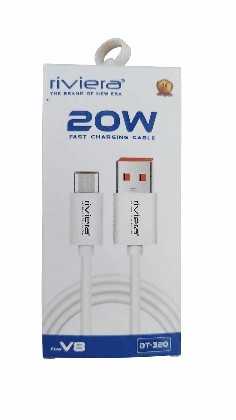 Riviera DT-320 20W Fast Charging Cable image 1