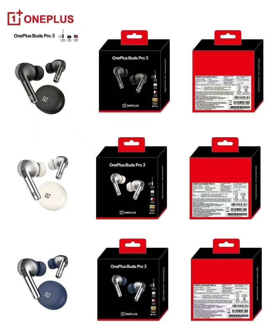Oneplus Buds Pro 3 Tws Earbuds image 1