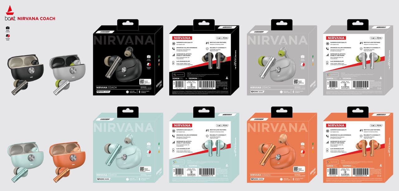 Boat Nirvana Coach True Wireless Earbuds