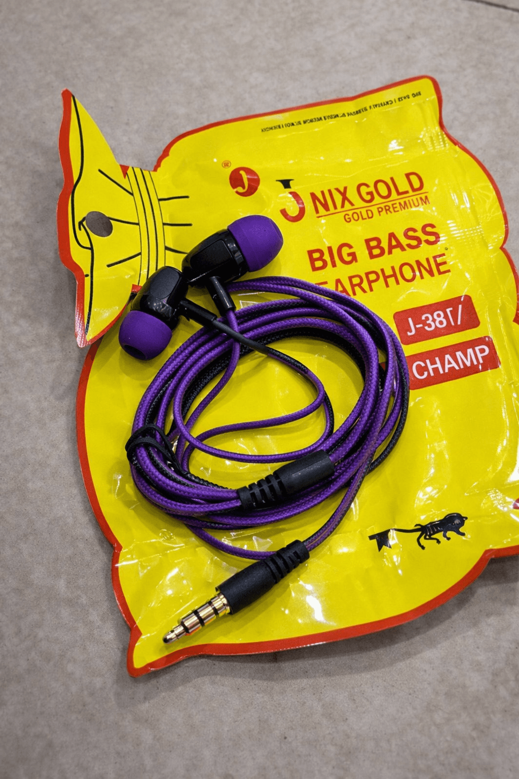 JNIX GOLD Premium Earphones image 2