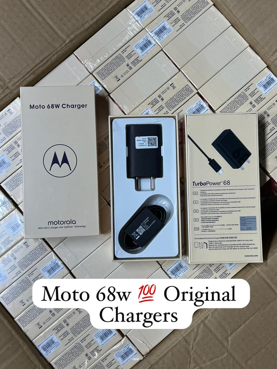 Motorola TurboPower 68W USB-C Charger With GaNFast Technology image 1