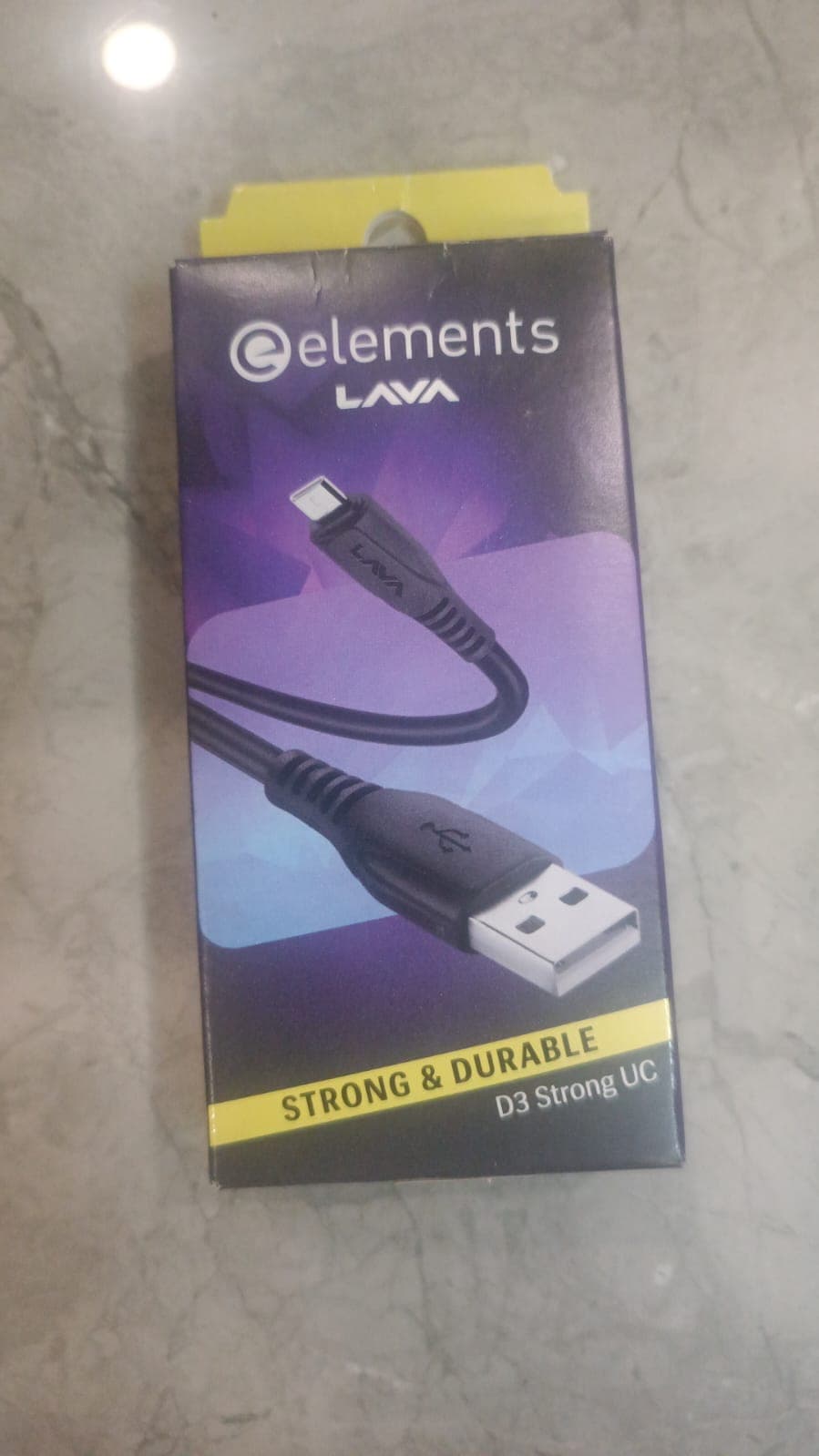 LAVA Elements D3 Strong UC USB Type-A To USB Type-C Cable image 1
