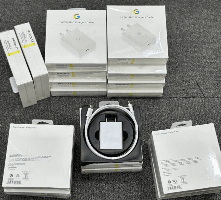 Google 30W USB-C Charger + USB-C To USB-C Cable Combo Pack image 1