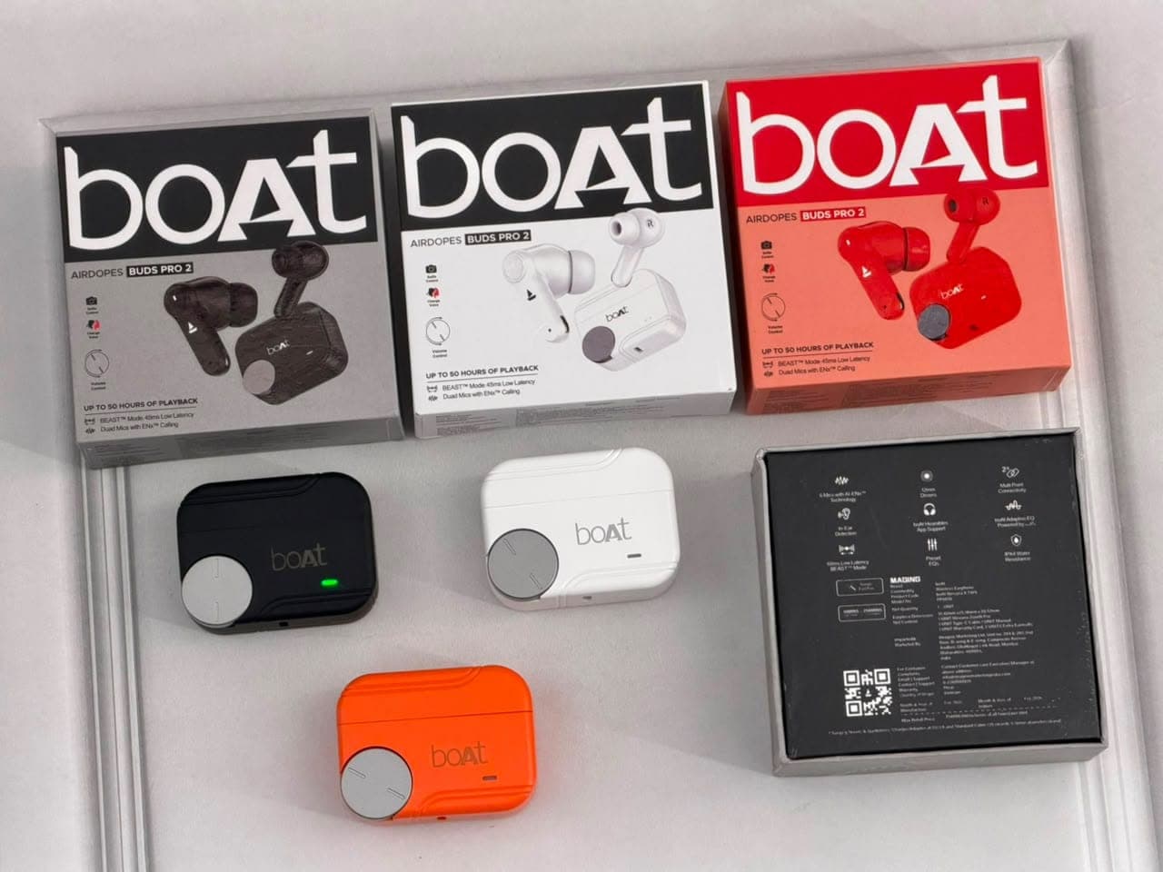 BoAt Airdopes Buds Pro 2 True Wireless Earbuds image 1