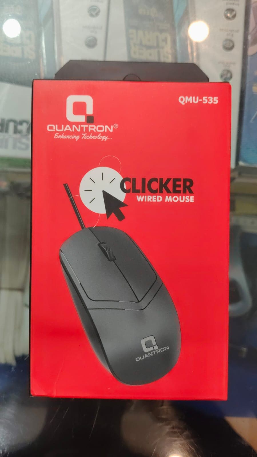 Quantron Clicker QMU-535 USB Wired Mouse