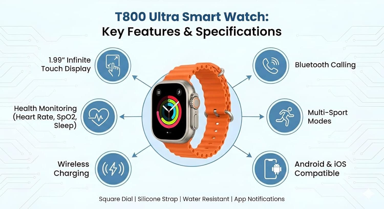 T800 Ultra Smart Watch image 3