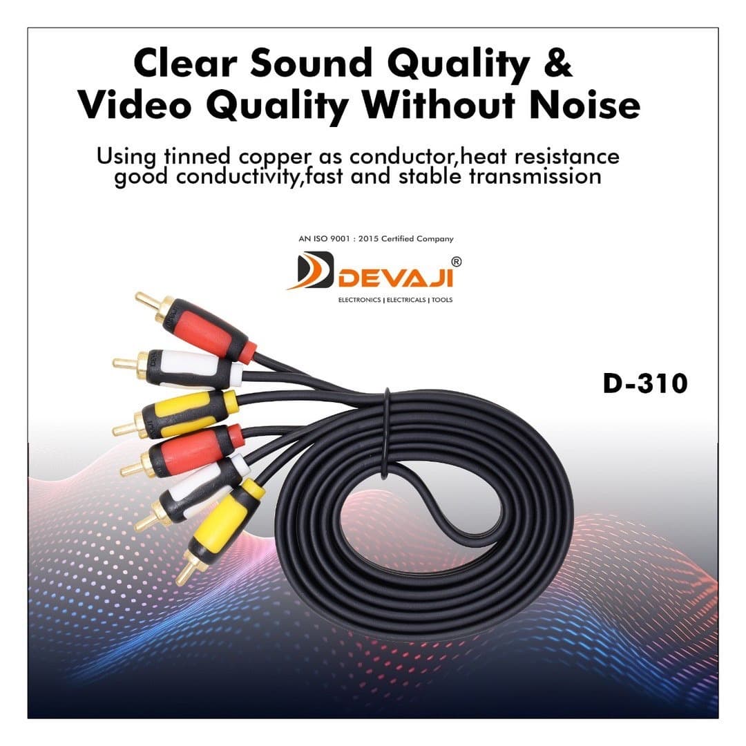 3RCA/3RCA CORD 1.5METER image 5