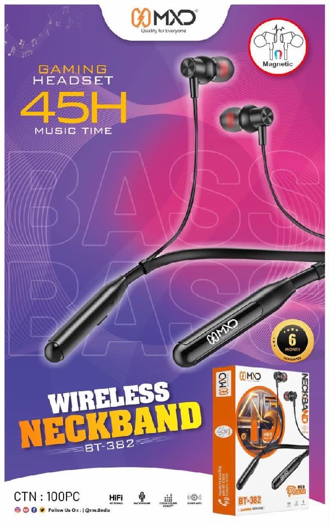 MXD382 neck band