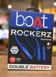 Rockerz Diamond Double Battery Neckband