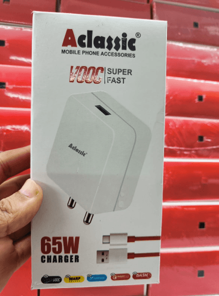 Vooc Super Fast Charger 65 W