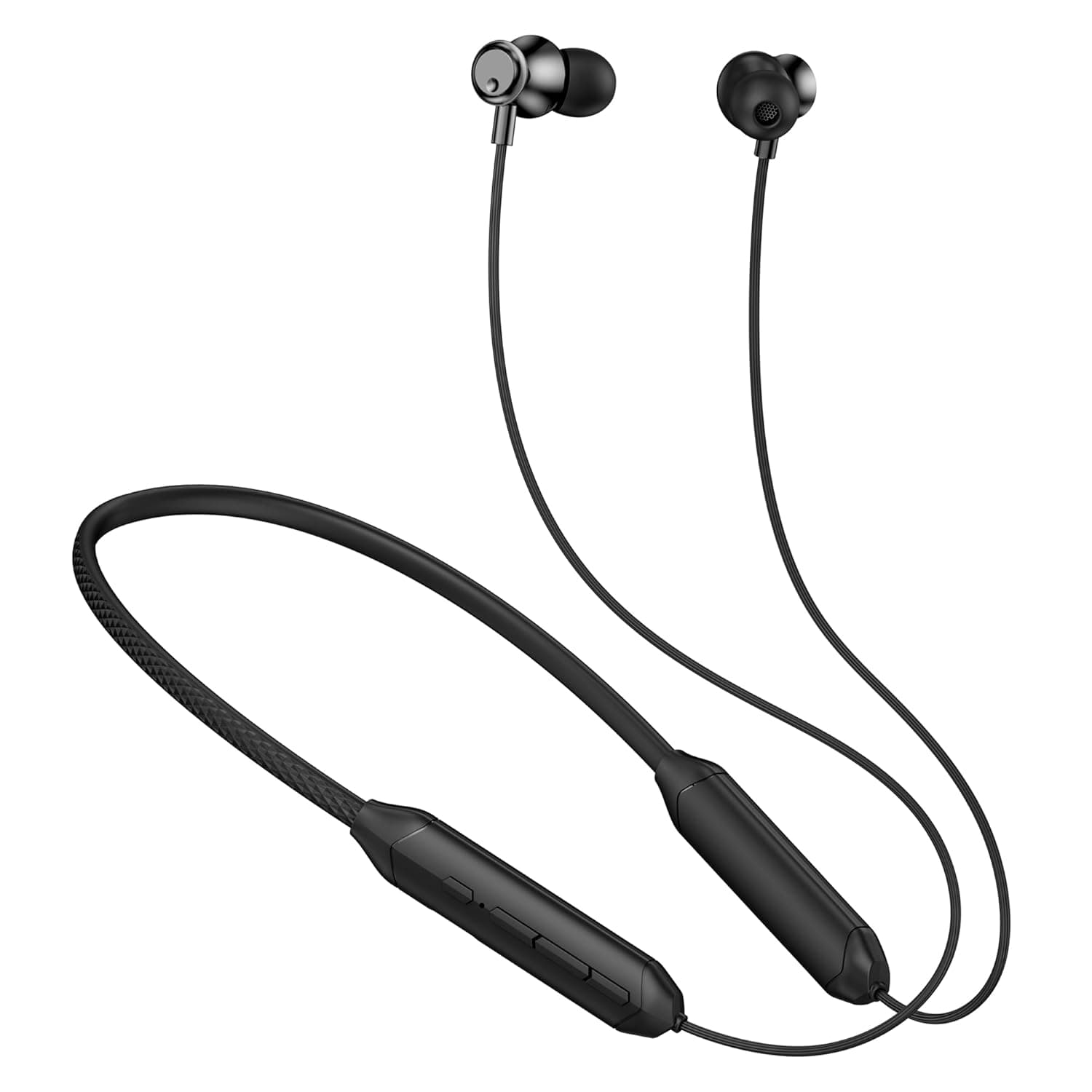 Black Wireless Bluetooth Neckband image 1