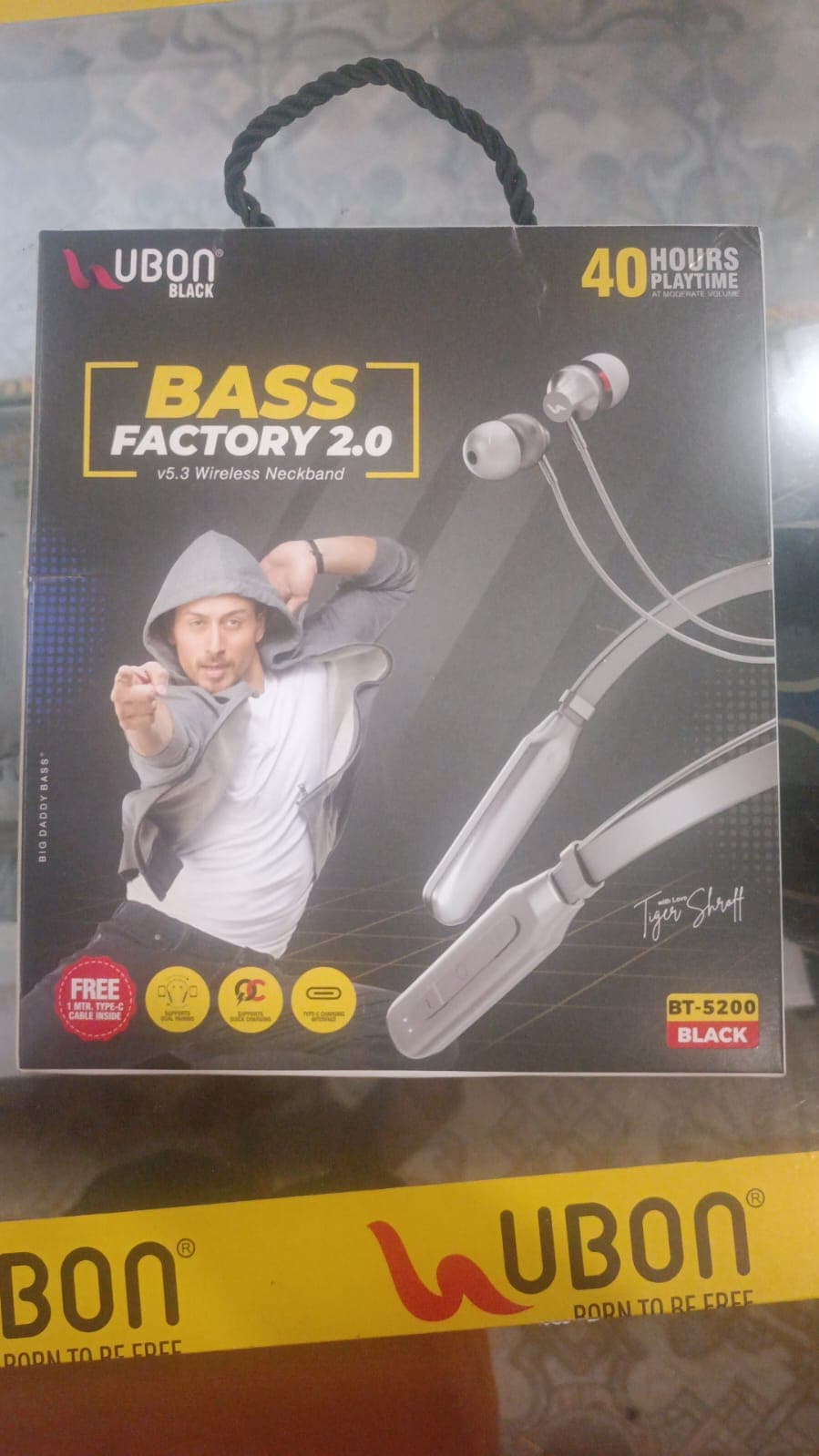 UBON Bass Factory 2.0 BT-5200 Wireless Neckband image 1