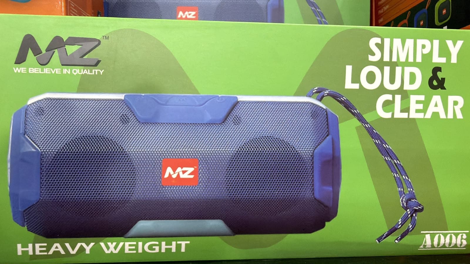 MZ A006 Portable Wireless Bluetooth Speaker