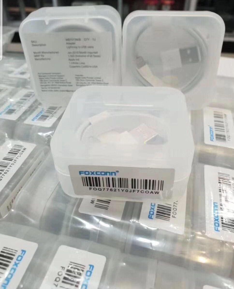 Foxconn-packed Apple Lightning To Usb-a Cable 1 Meter