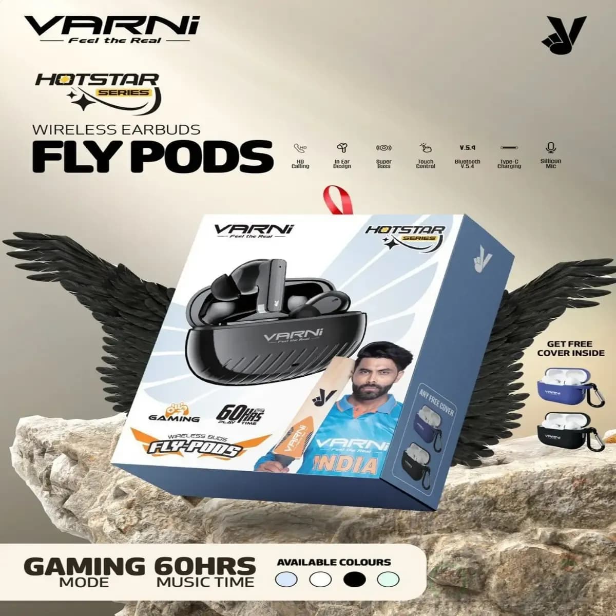 Varni FlyPods Wireless Earbuds image 2