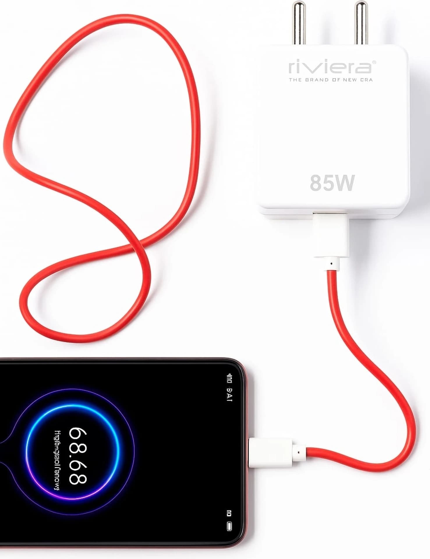 Riviera 85W SuperVOOC Single Port Mobile Charger image 2