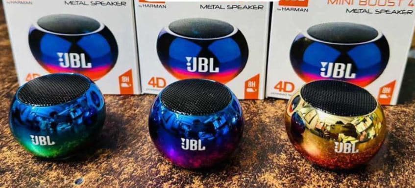 Mini Boost 4 Metal Bluetooth Speaker