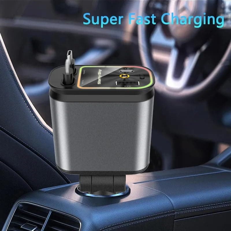 4 in 1 Starry Sky Car Charger image 3