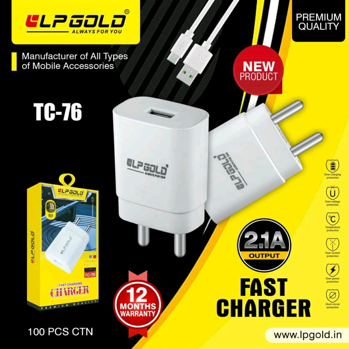 LP Gold TC-76 Fast Charger