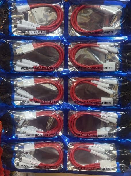 3-in-1 Multi-Connector USB Data Cable