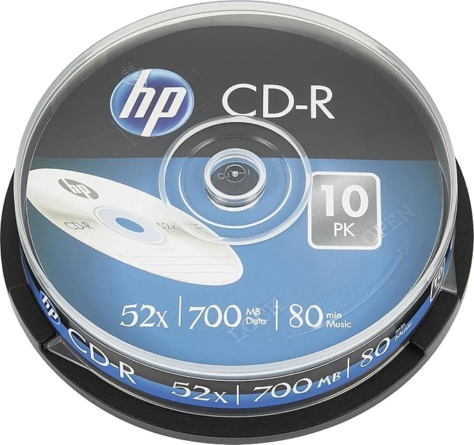 HP CD R 700MB 52X 50Pack Shrink/ Bulk