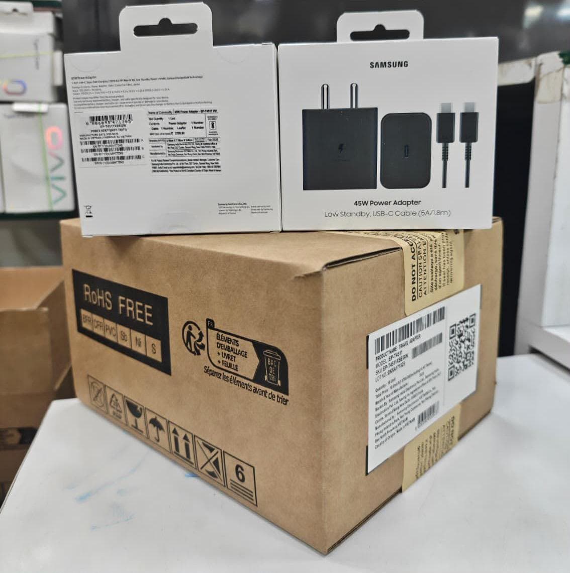 Samsung 45W Power Adapter (USB Type-C, Super Fast Charging 2.0)