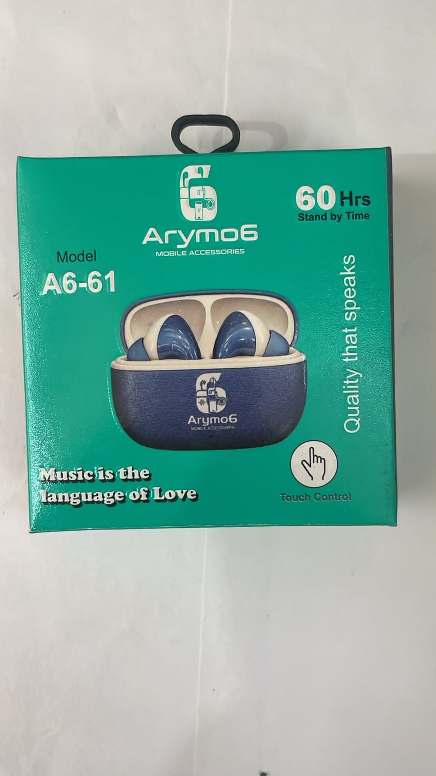 Arymo6 A6-61 True Wireless Stereo (TWS) Earbuds