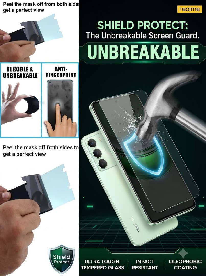 Unbreakable Screen Guard, Screen Protector image 1