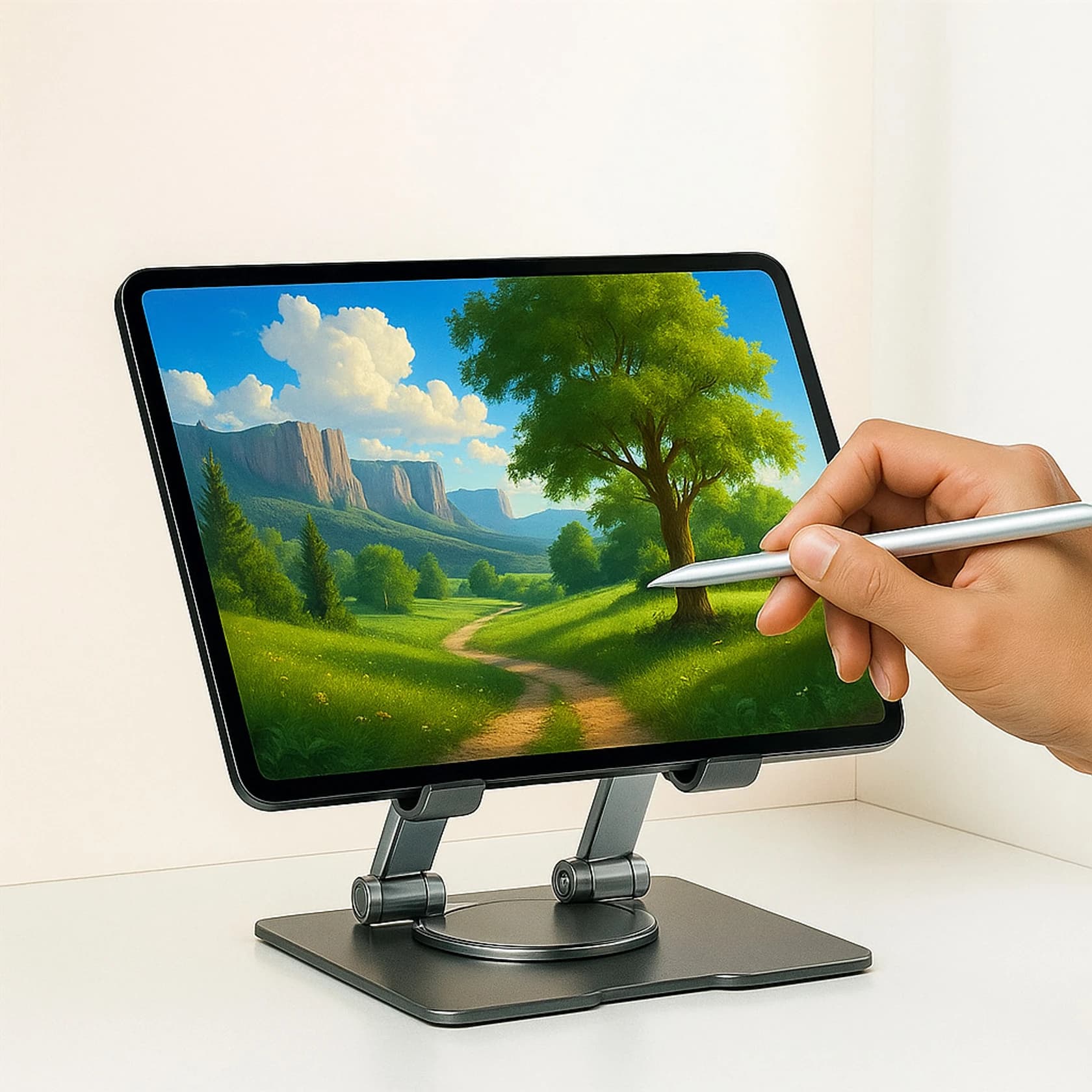 Foldable Metal Phone Holder image 2