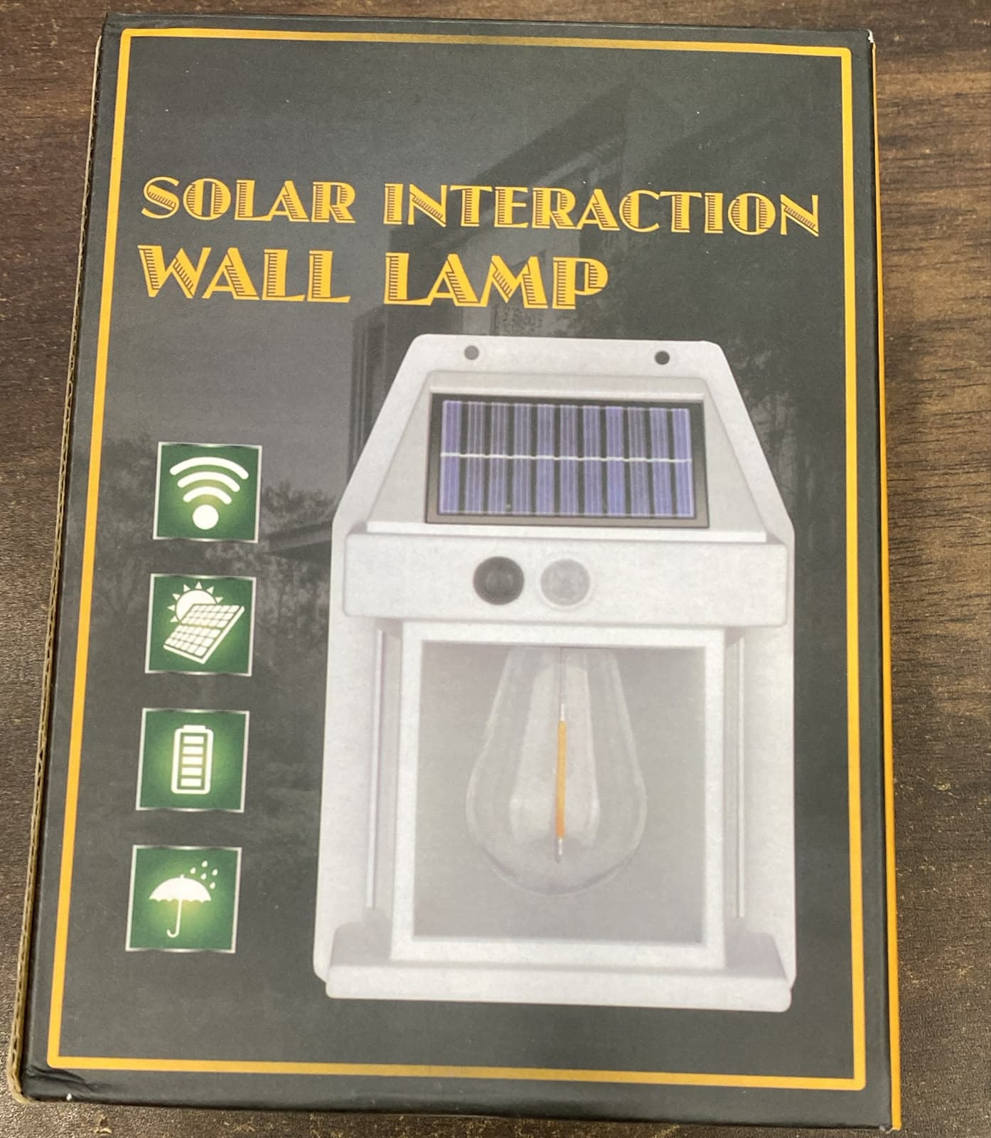 Solar Interaction Wall Lamp