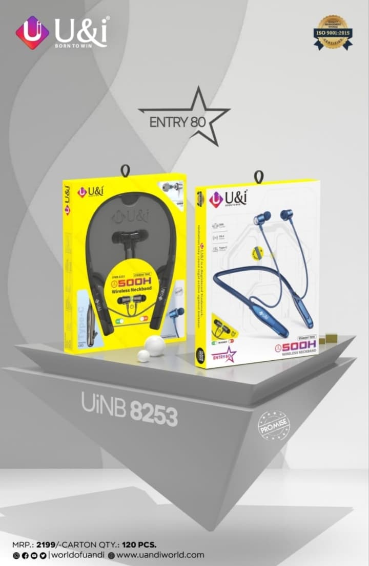 U&i UiNB 8253 Entry 80 Wireless Neckband