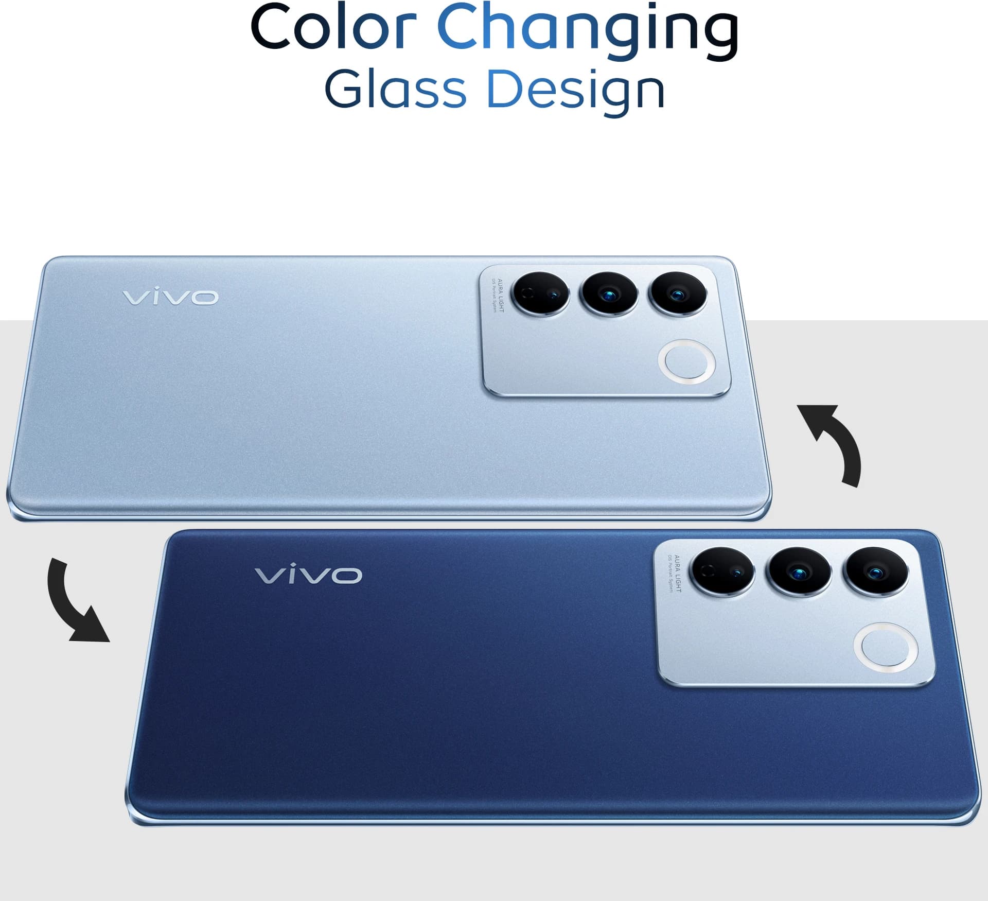 Premium TPU soft rubber back cover Vivo V27 5G