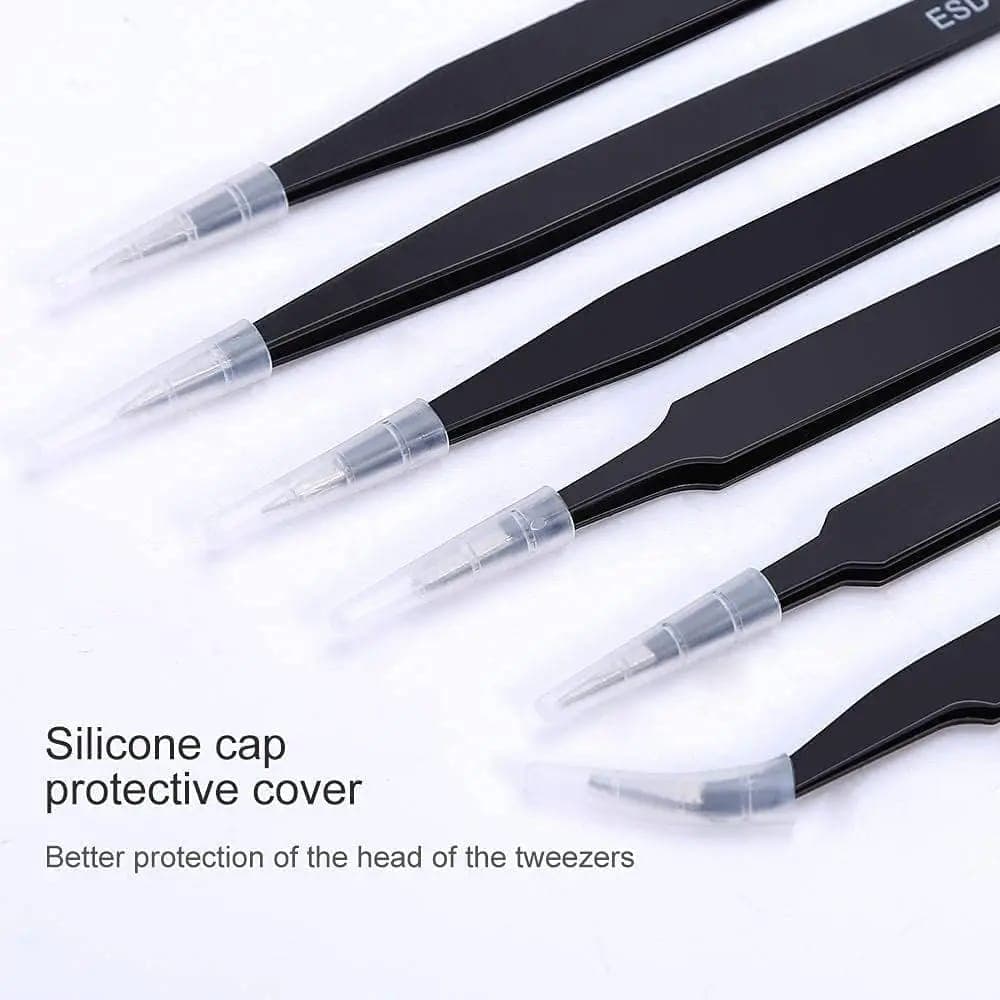Precision Anti Static Tweezers Set image 1