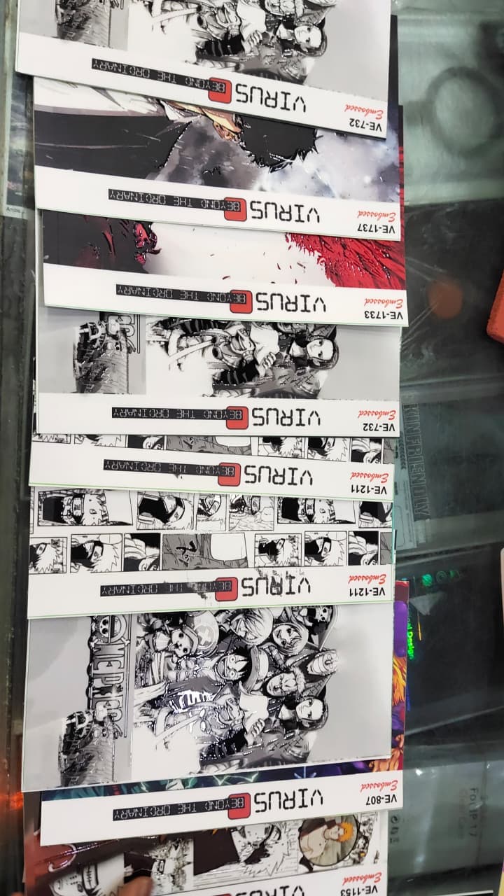 Custom Anime-Themed Mobile Phone Skin Lamination
