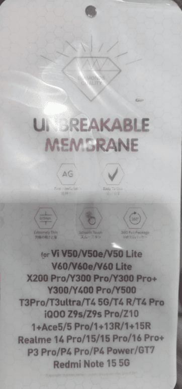 Unbreakable Membrane Screen Protector All Model