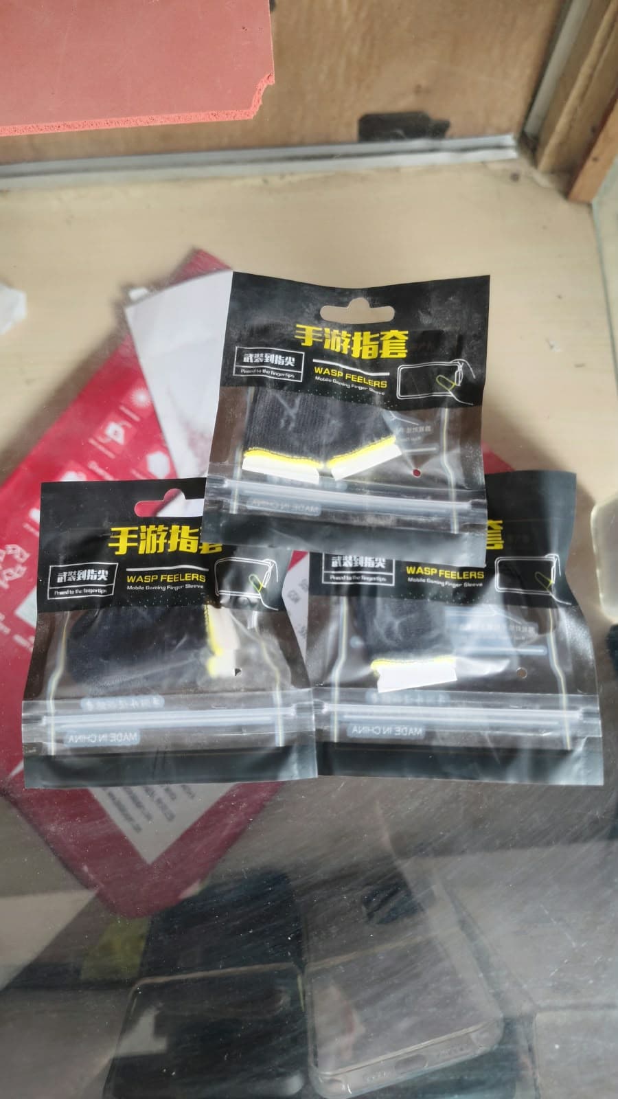 WASP Feelers Mobile Gaming Finger Sleeves