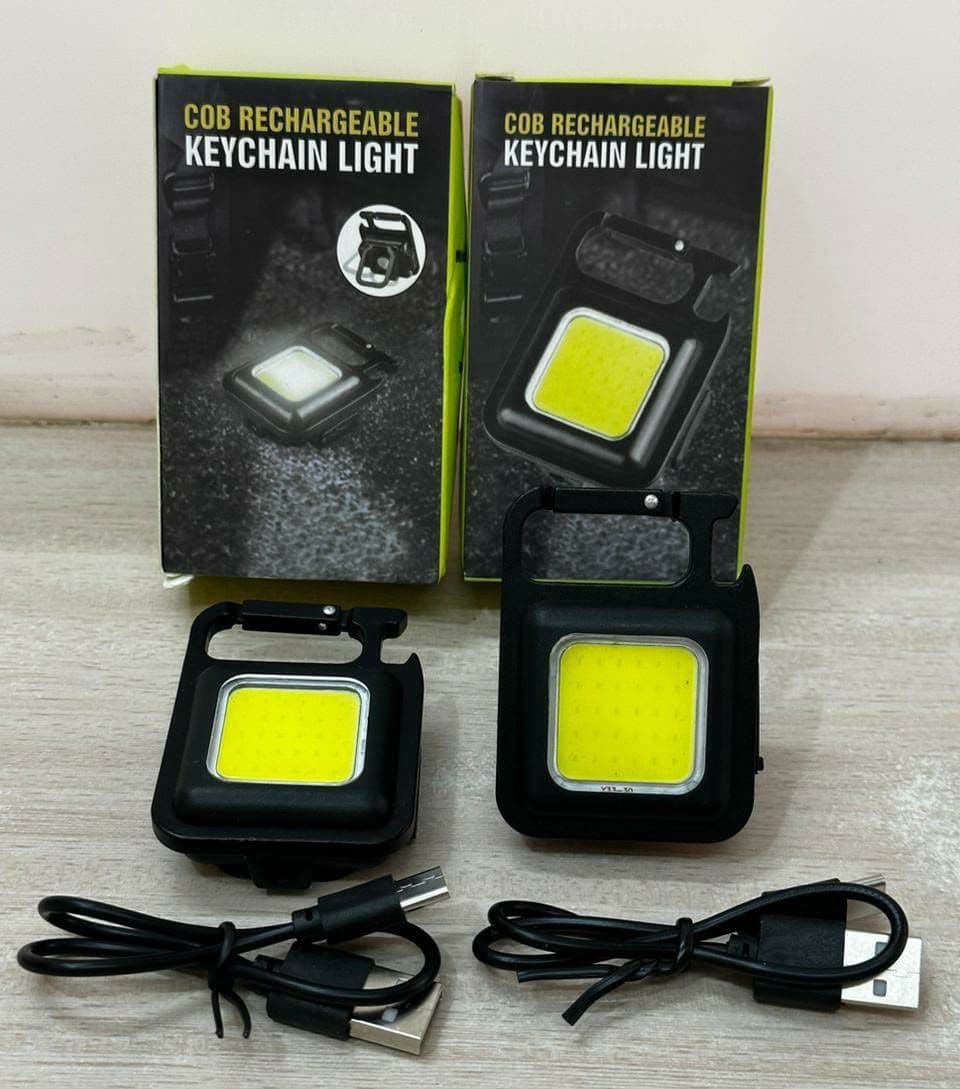 COB Rechargeable Keychain Light