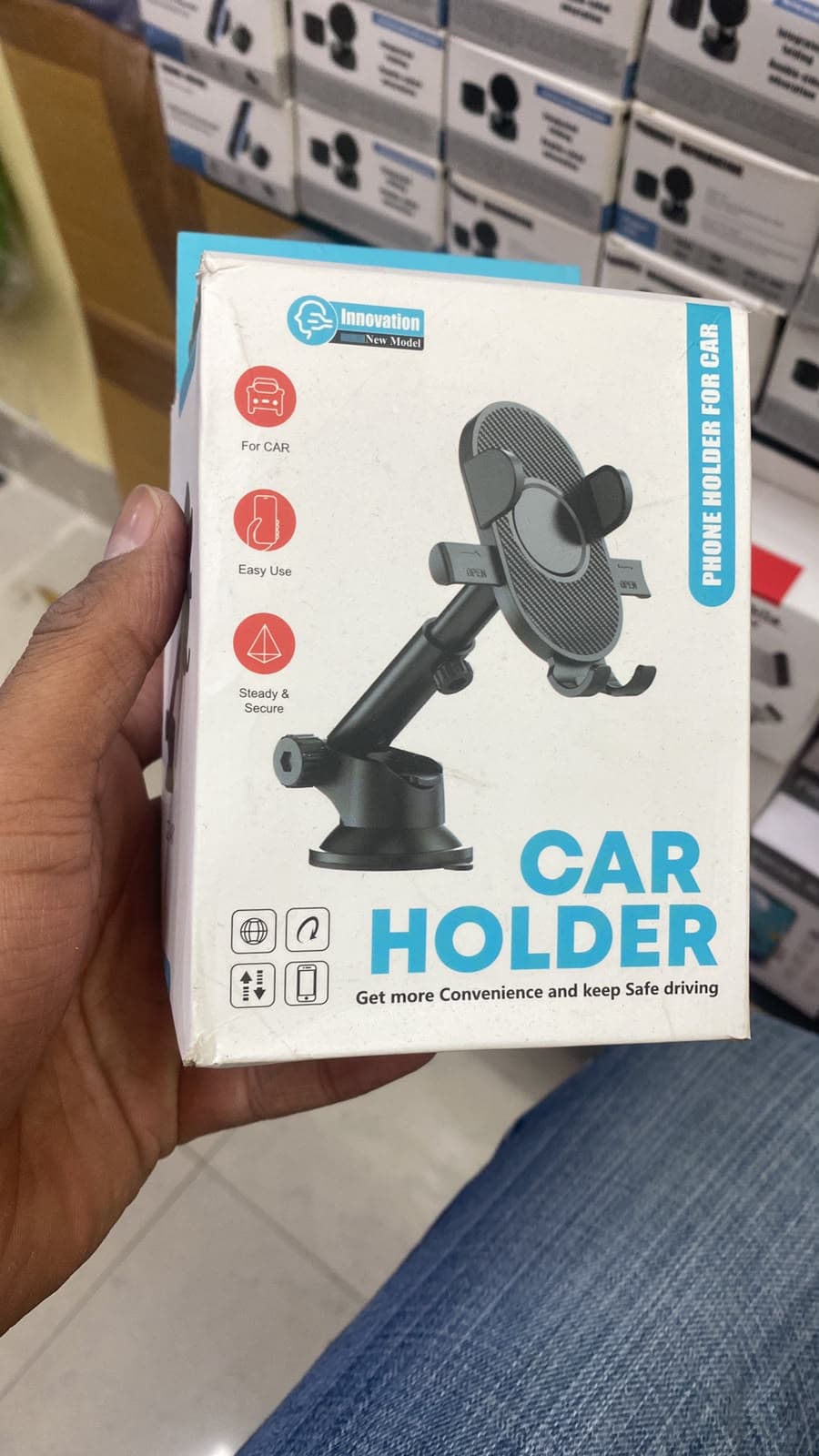 Universal Car Phone Holder (Model: CZ-3463)