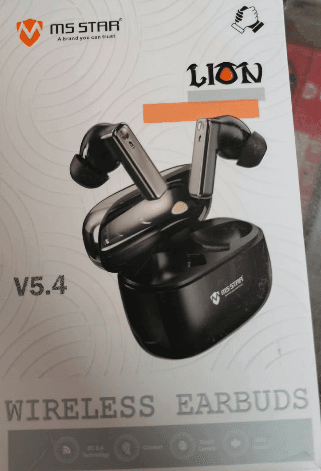 MS STAR LION V5.4 True Wireless Earbuds Master Ear Buds