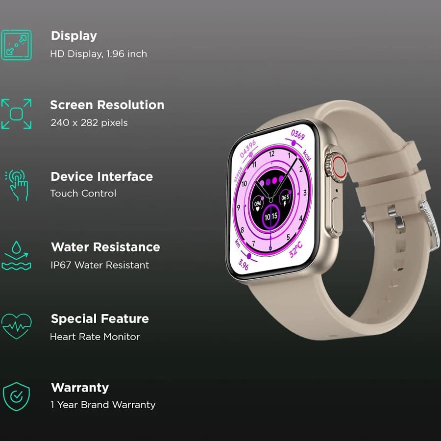 Fire-Boltt Gladiator smartwatch image 1