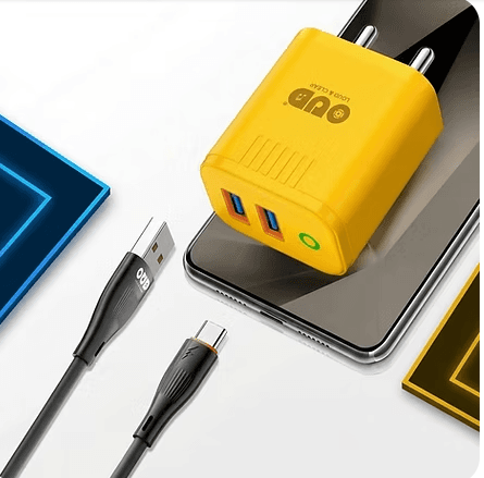 OUD Dual USB Mobile Charger Power Adapter