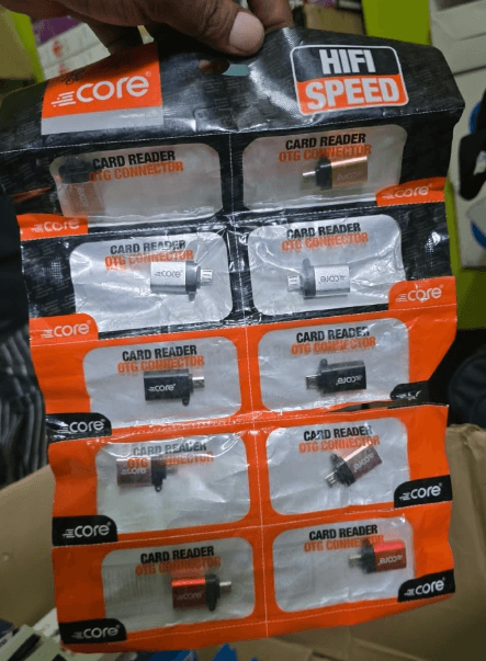 Core Hi-Fi Speed Type-C OTG Connector & Card Reader