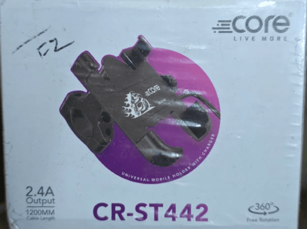 Core CR-ST442 Universal Bike Mobile Holder With Charger