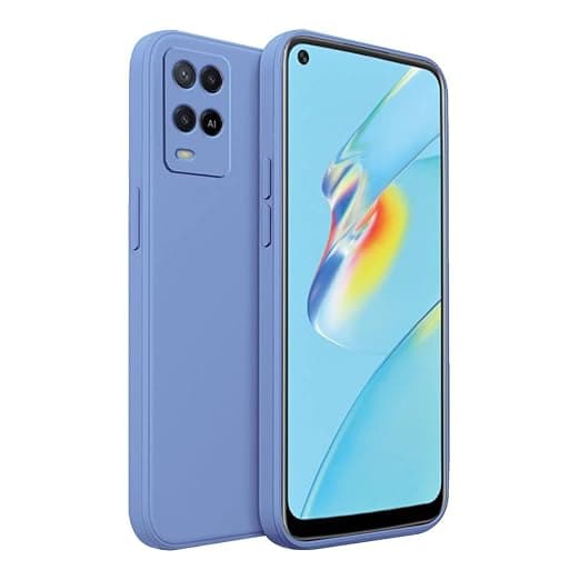 LIRAMARK Silicone Soft Back Cover Case for Oppo A54 4G image 1
