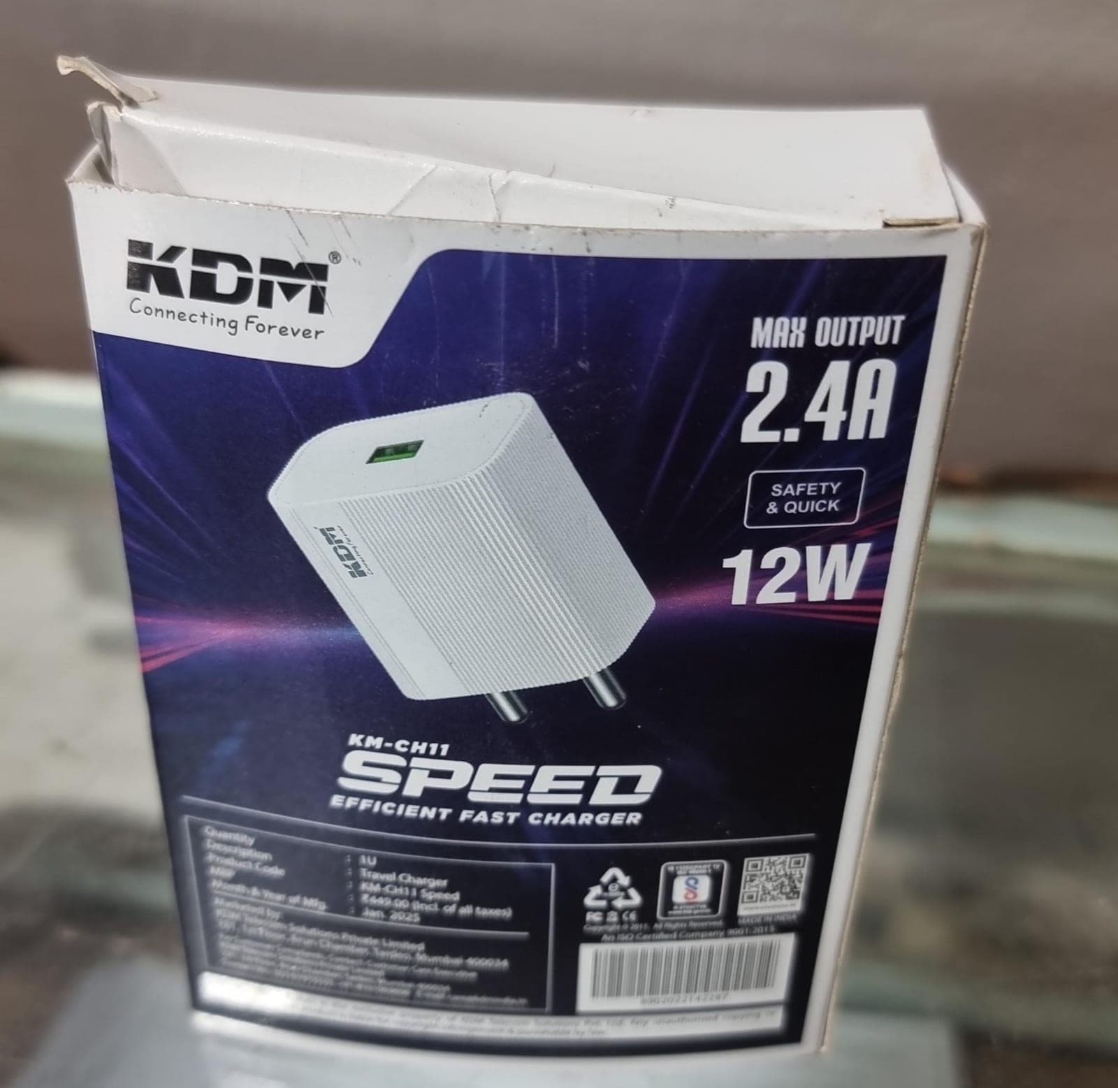 Kdm KM-CH11 Speed Efficient Fast Charger