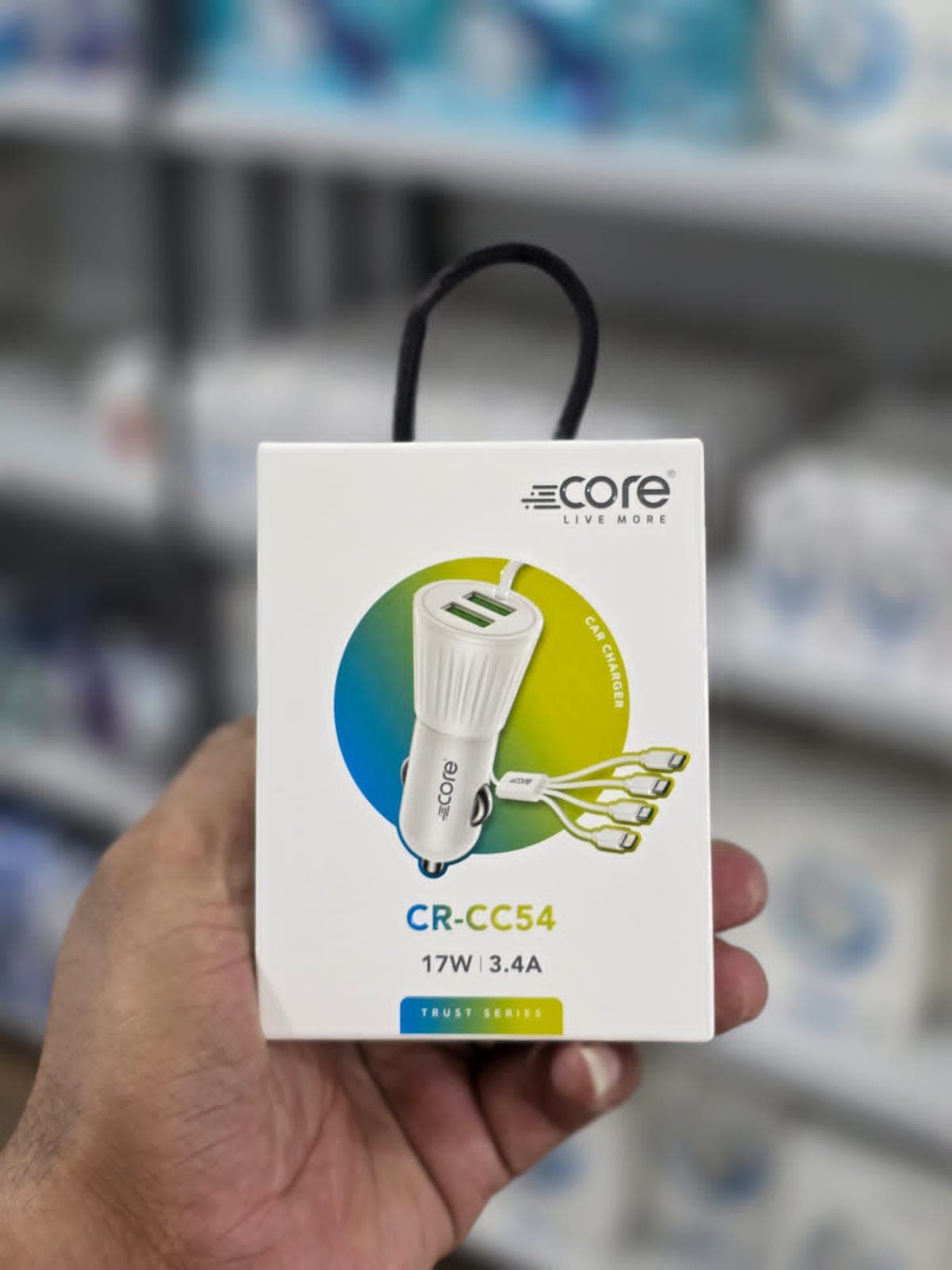 Core CR-CC54 Car Charger (17W / 3.4A)