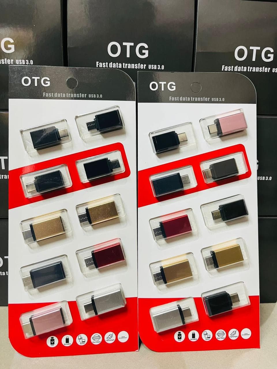 Type-c / Micro Usb Otg (on-the-go) Adapter Pack