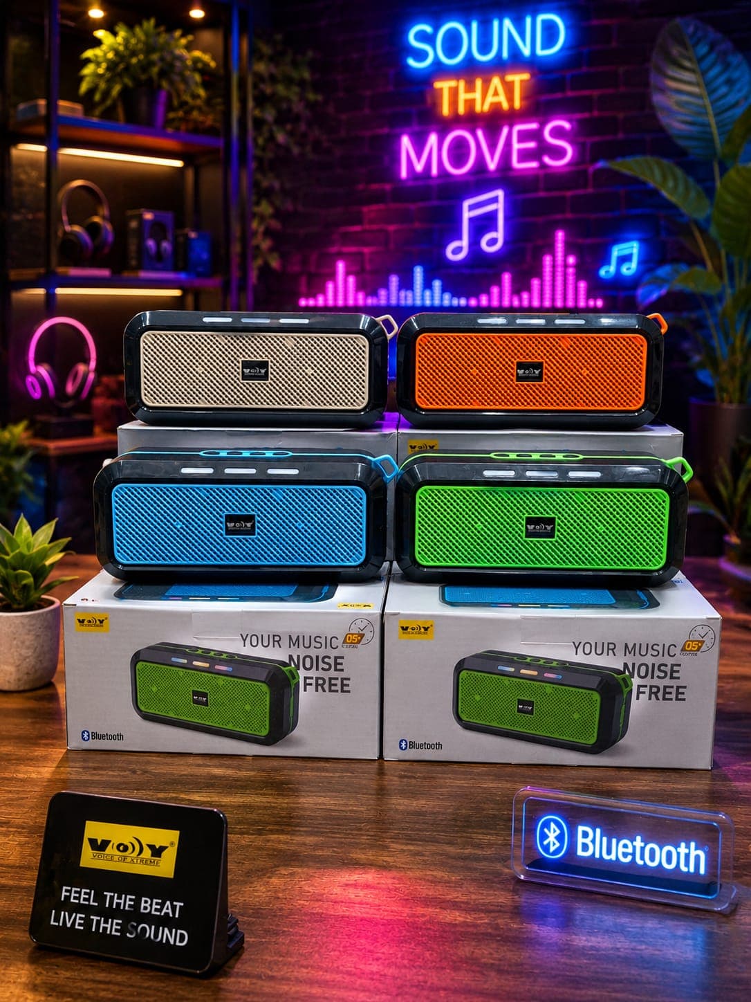 Voy Fumo Portable Bluetooth Speaker