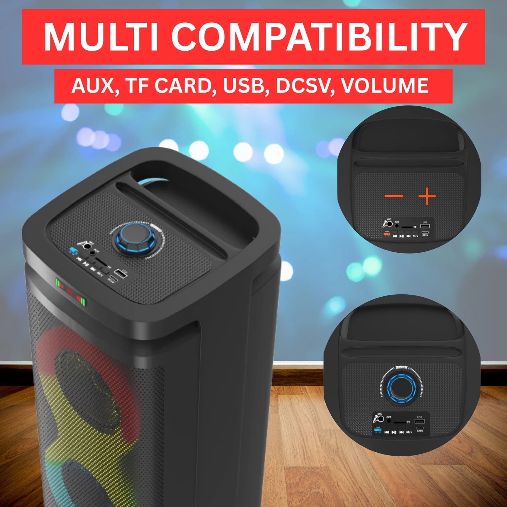 TIGER Wireless Speaker with Mic image 1